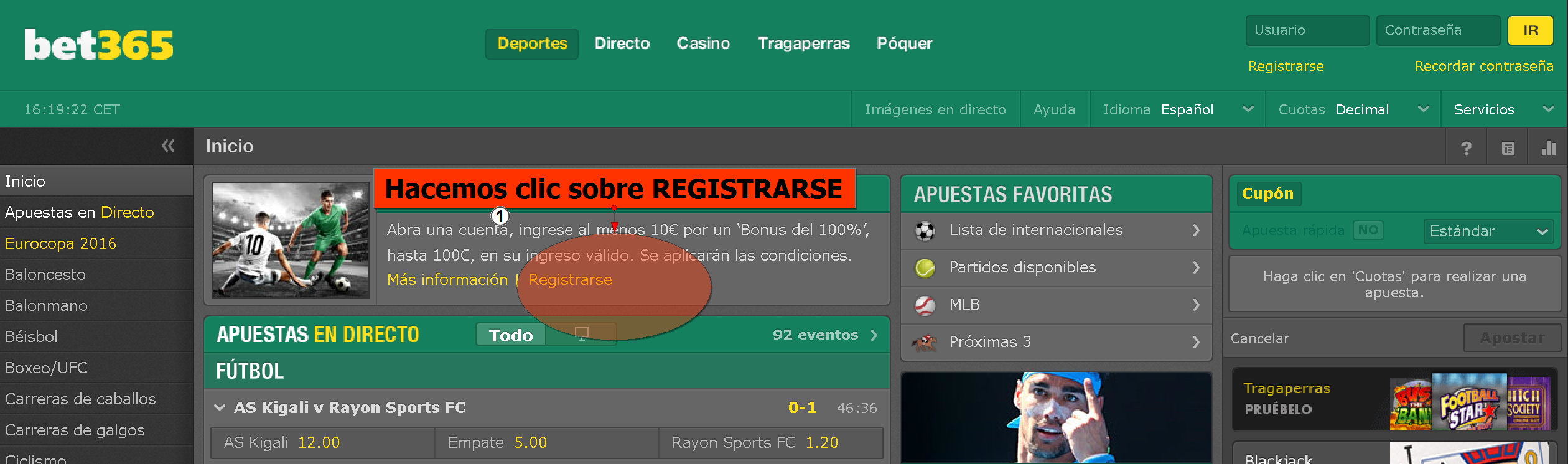 Bet365 registrarse gratis en bonos Perú 716433