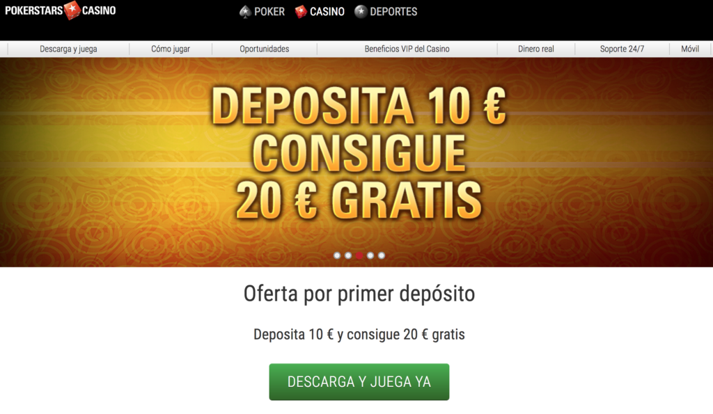 Pokerstars descargar bono sin deposito casino Amadora 2019 732777