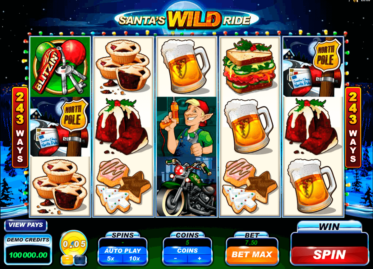 Tiradas gratis Santa’s WildRide casino linea 312218