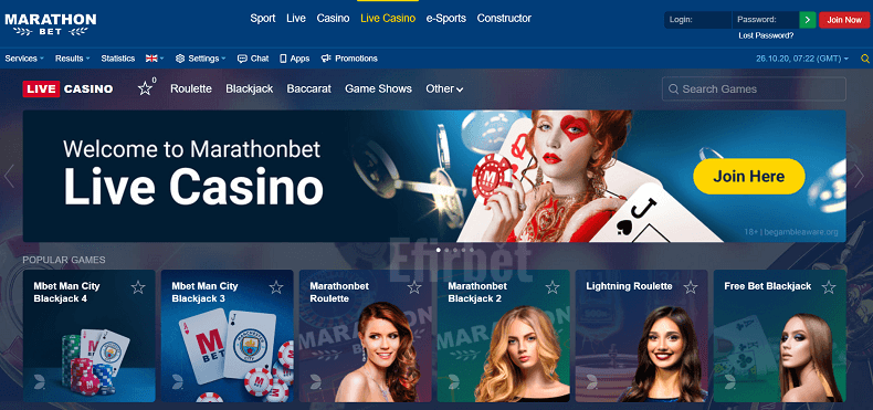 Casino Marathonbet baccarat estrategia 626767