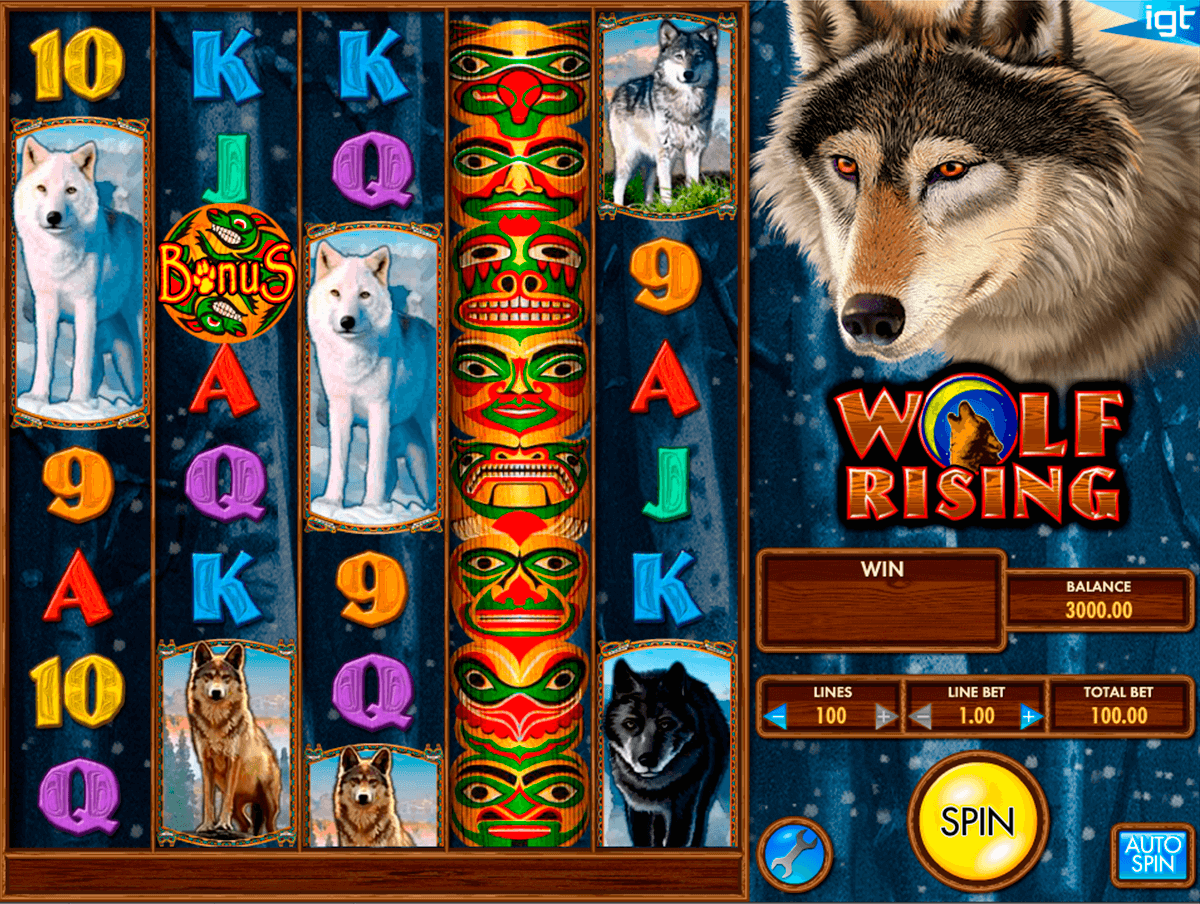 Tragamonedas gratis Wolf Rising casino online software 805507