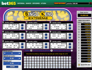 Bingo keno no se requiere depósito 739707