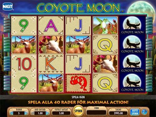 Tragamonedas gratis Coyote Moon free slot machine bonus rounds 356167