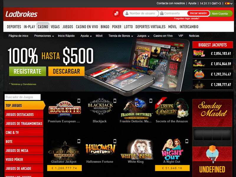 Casinos con bonos sin depositos online Ladbrokes 511870