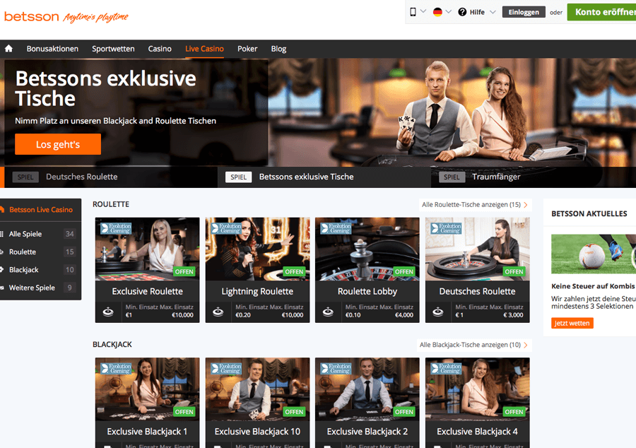 Betsson 5 euros gratis casino europeo 523999