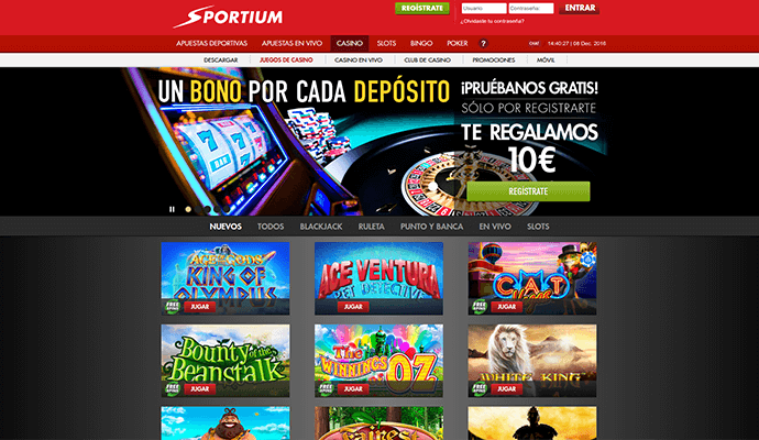 Juegos de azar en linea casino online Sevilla opiniones 141110