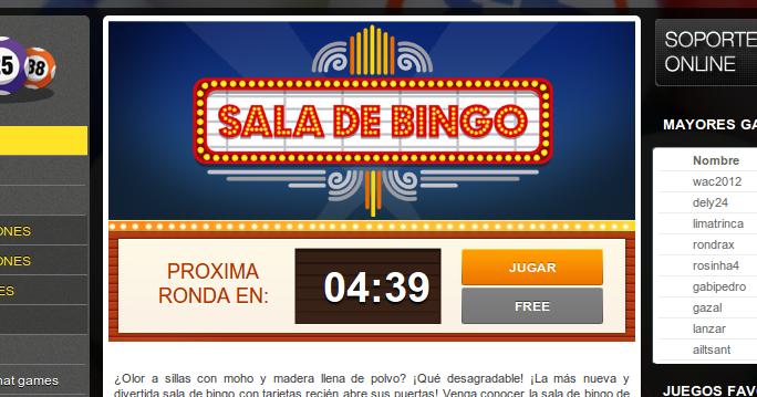 Jugar bingo por internet paysafecard en Chile 454196
