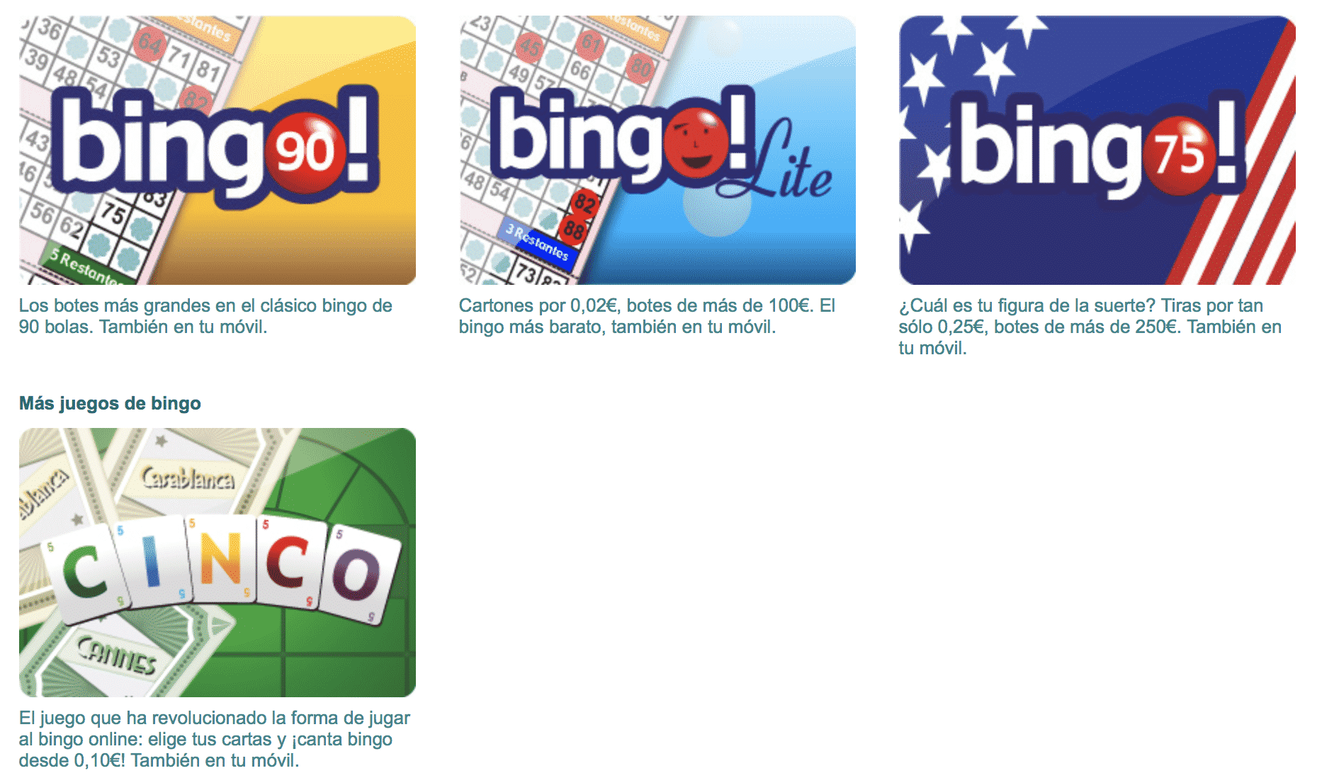 10 gratis para bingo Portugal juegos de casinos 2019 2340