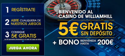 Bono de bienvenida william hill juegos casino online gratis Murcia 663618