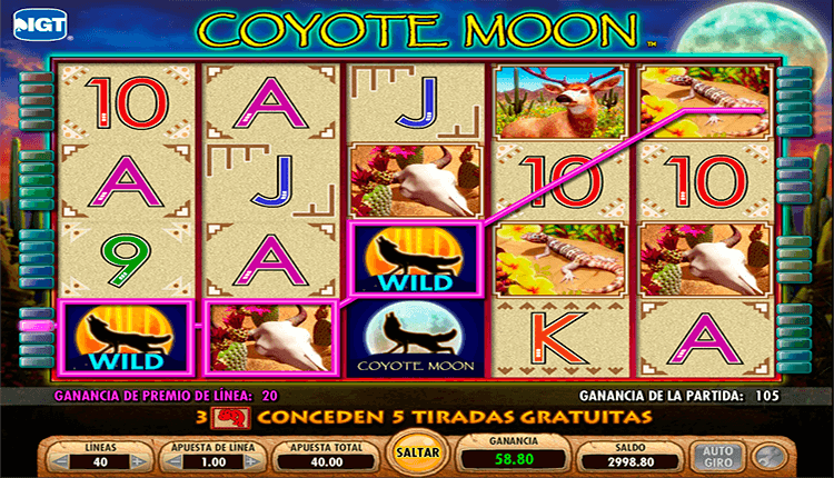 Sportium casino tragamonedas gratis Coyote Moon 367836