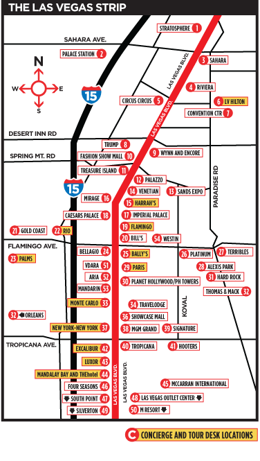 Casino Amaya Gaming las vegas mapa 881529