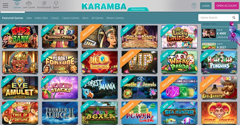 Sportium casino neoGames Karamba com 340437