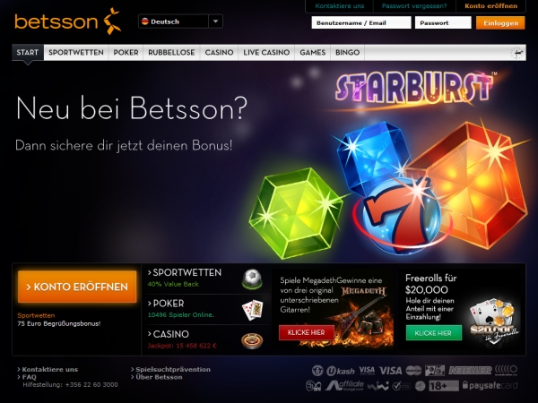 Betsson 5 euros gratis casino europeo 754544