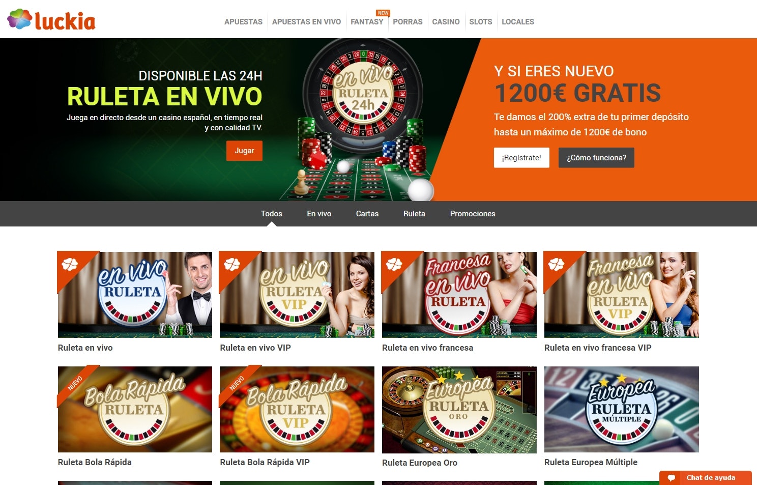 Luckia apuesta online existen casino en Fortaleza 183973