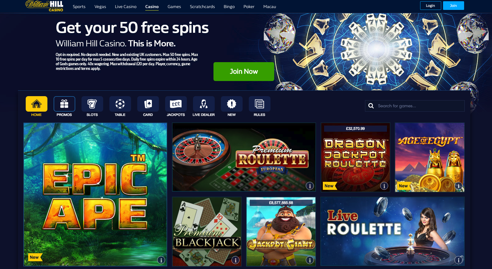 Mobile william hill casino online confiable Amadora 262136