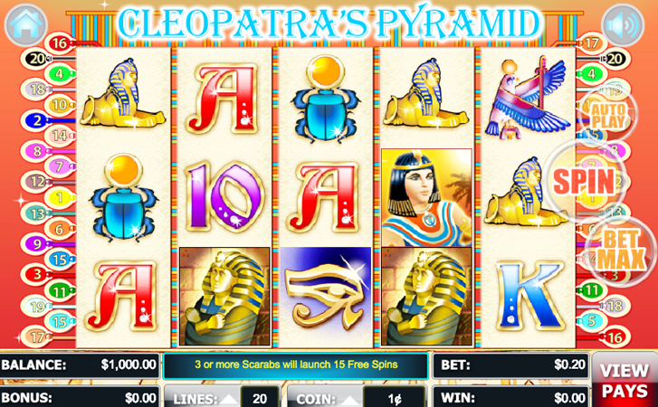 Casino WGS Technology slot gratis cleopatra sphinx 280441