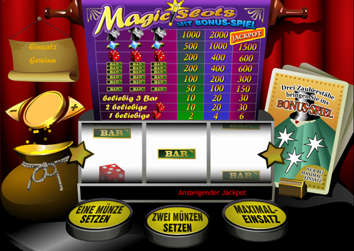 Magic merkur slots el baccarat clásico 704049