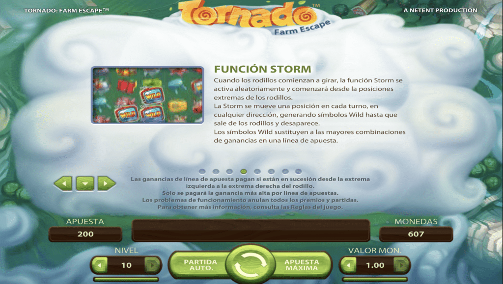 Casino gran Madrid tragaperra Tornado Farm Escape 172099