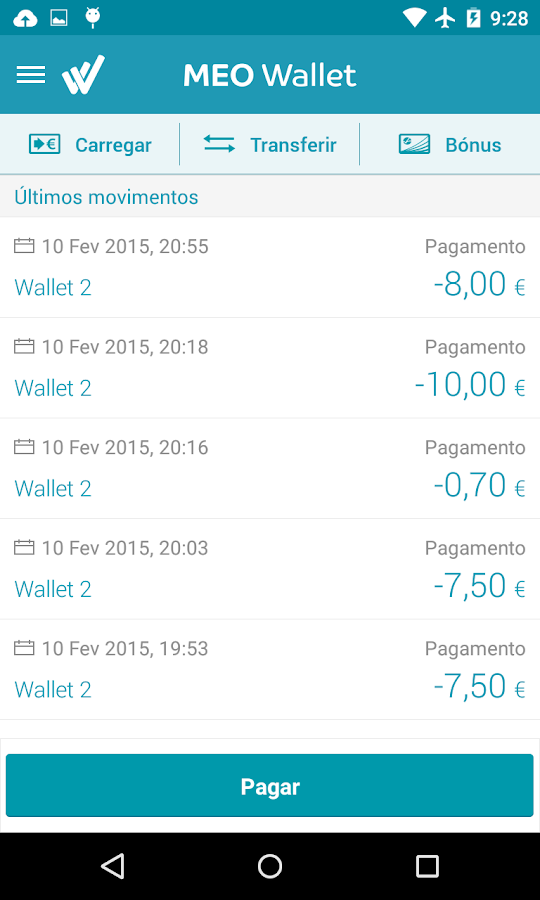 Transferencias e wallets casino retirar saldo betsson 327531