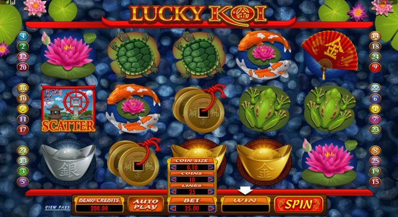 Nombres de juegos de casino el Lucky Koi tragaperra 255146