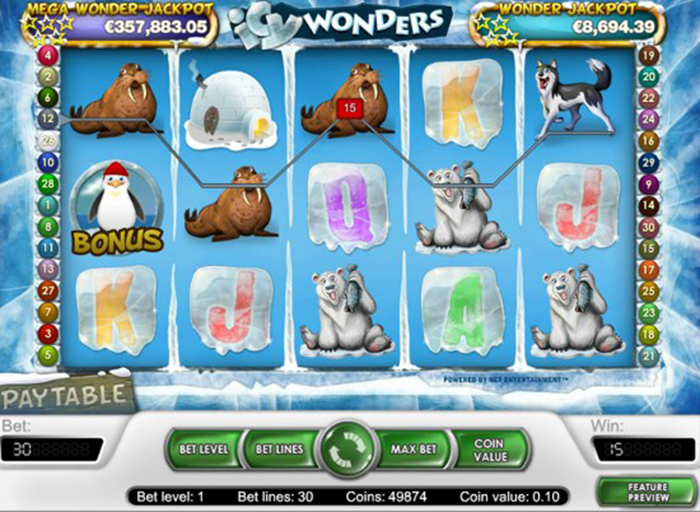 El mejor casino tragamonedas gratis Icy Wonders 919161