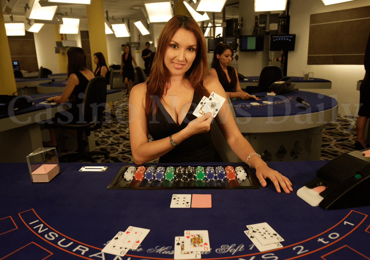 Bellas dealers en blackjack casinos online 981098