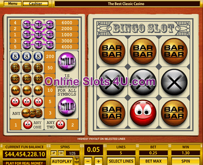 Bingo online betSoft 7 Spins com 344524