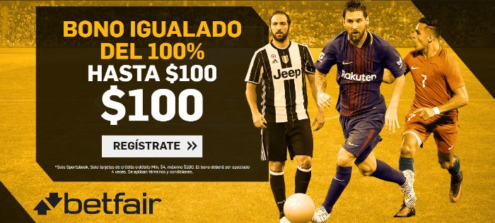 Bono sportsbook betfair gratis en Betclic 1279