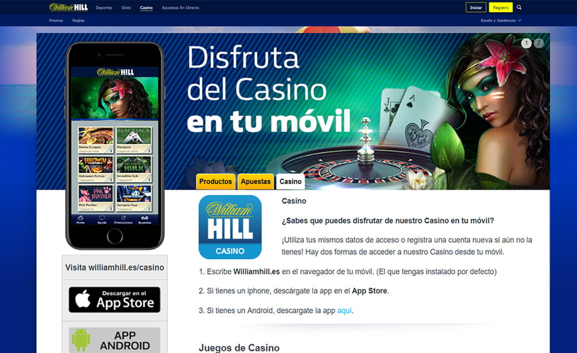 Bono william hill casino lotería Niño 268548