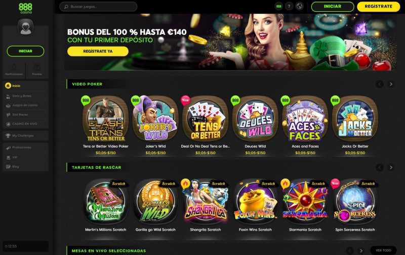 Casino online Odobo jugar 888 129510
