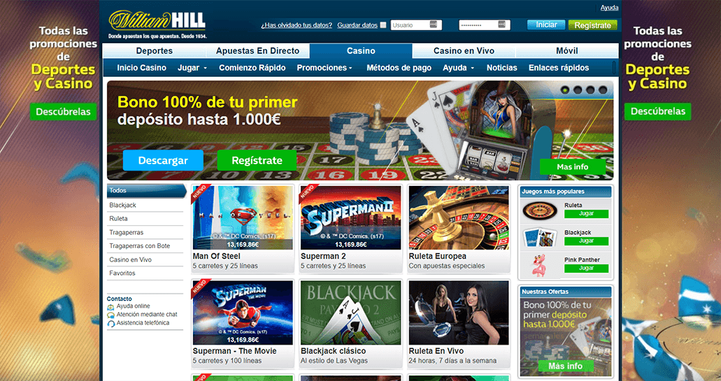 Casino William Hill online panama 781589