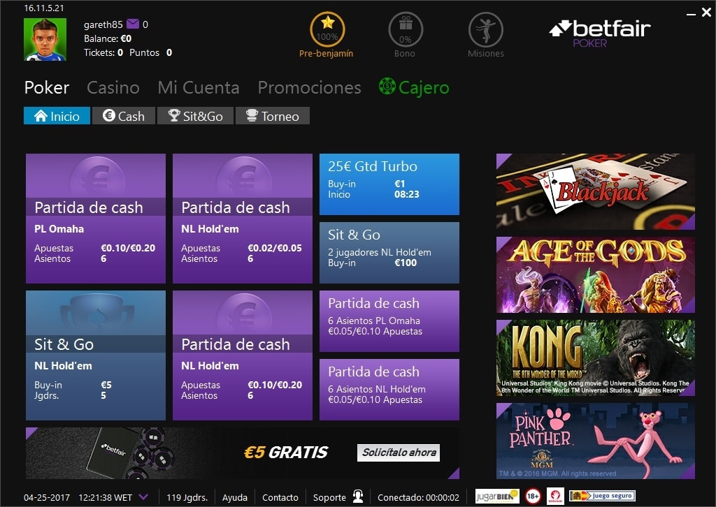 Comisión 0% apuestas de fútbol jugar al poker on line 44090