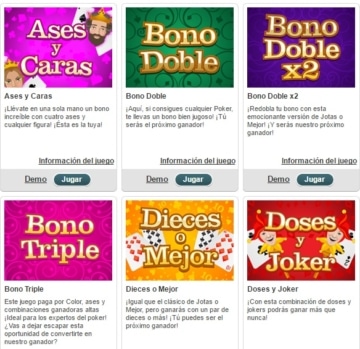 Bonos Canal bingo poker wikipedia 171680