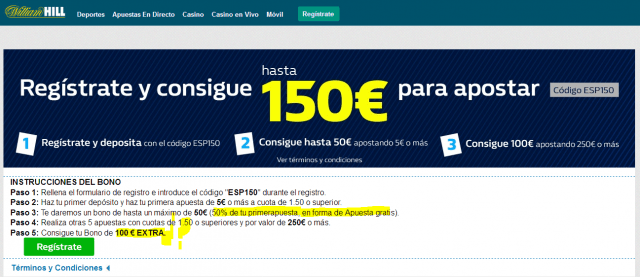 William hill entrar casas de apuestas guaraní paraguayo 212235