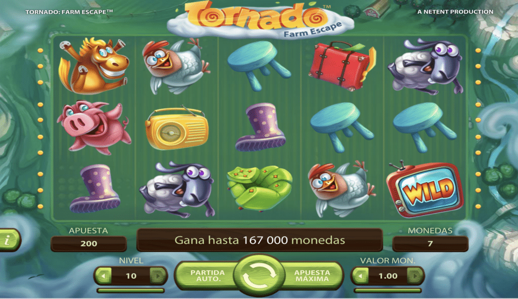 Casino gran Madrid tragaperra Tornado Farm Escape 689965