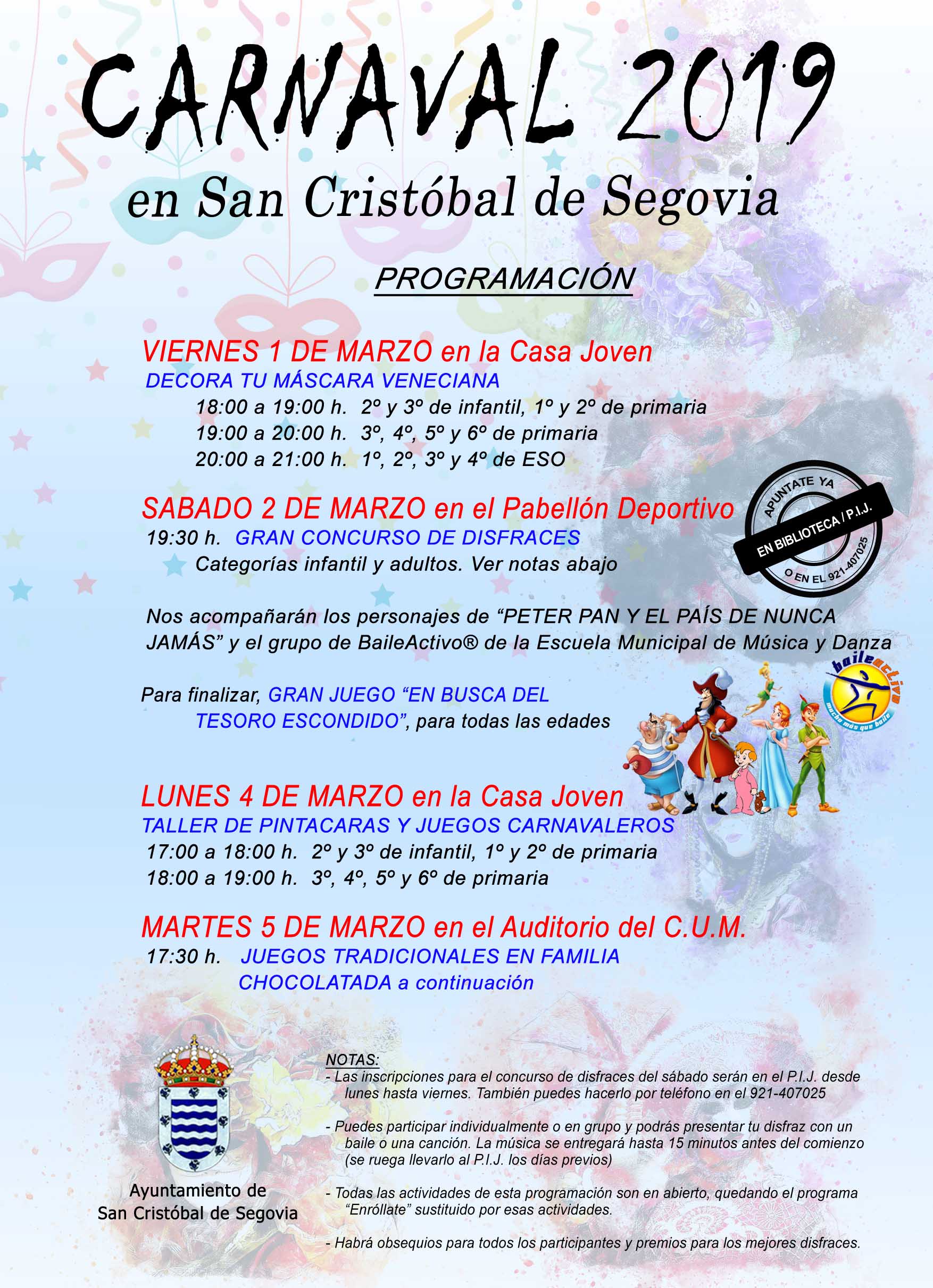 Torneo de Carnaval 1000€ en premios como escoger cartones de bingo 482208