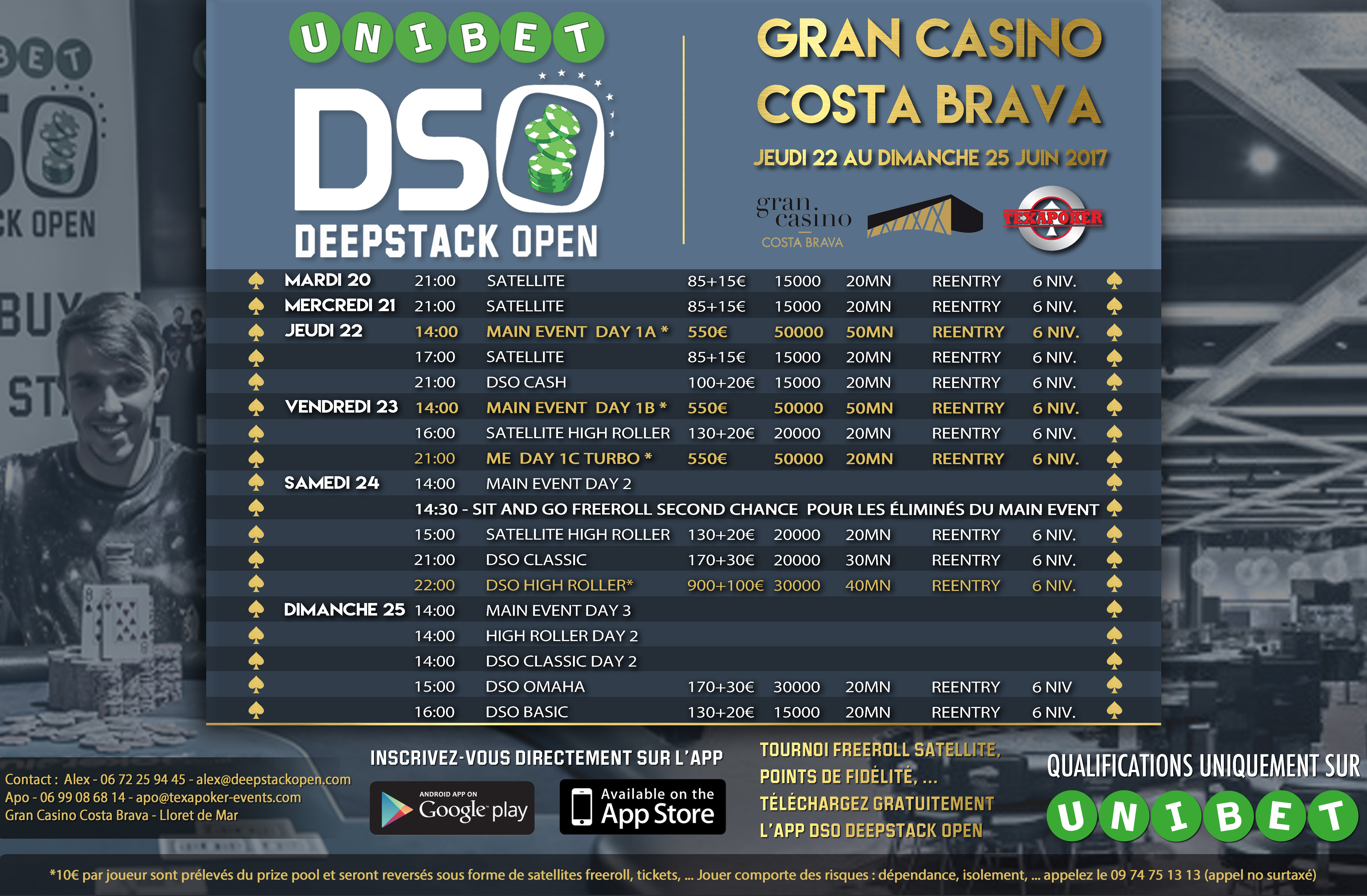 Calendario torneo de poker gran bono de casino 788115