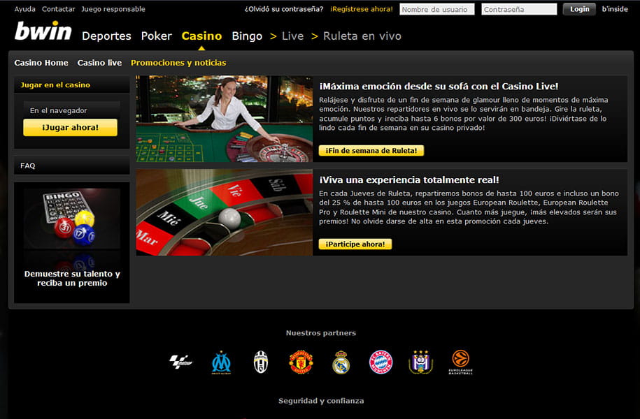 Juegos tragamonedas reseña bwin Sports casino 888896