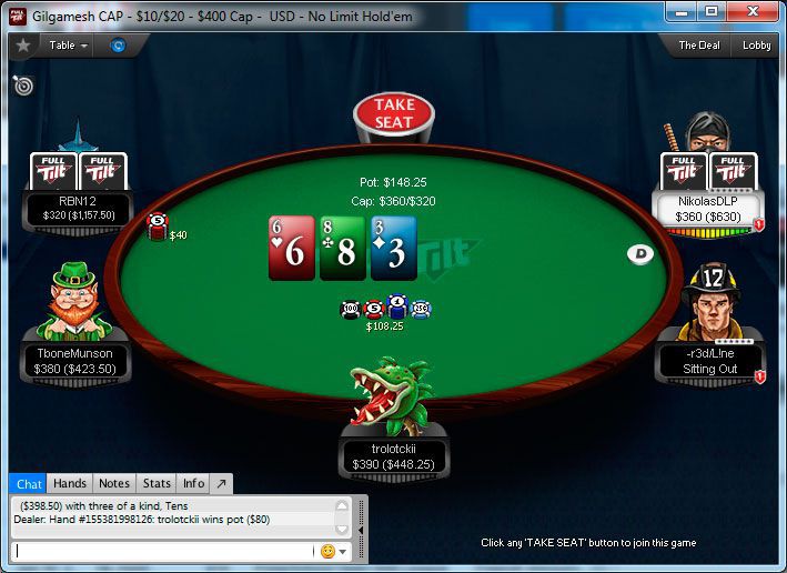Full tilt poker tabla general 323883