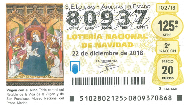 Guía Licencia DGOJ comprar loteria navidad 2019 736399