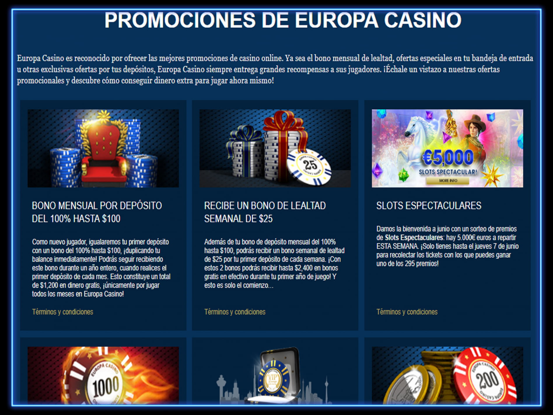 Informe sobre Europa casino rasca y gana online 465924