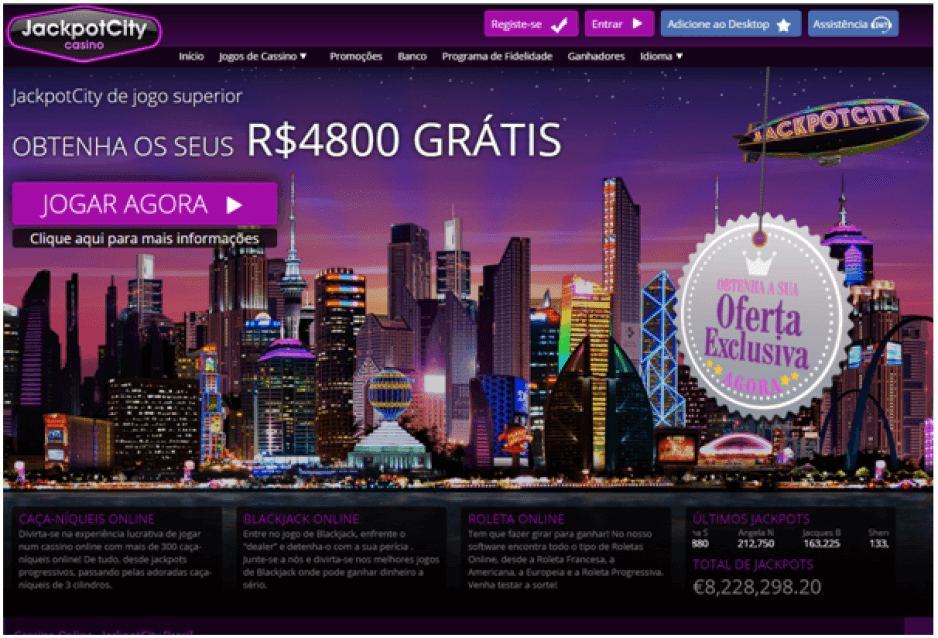 Jackpot city opiniones casino online confiables Brasil 821431