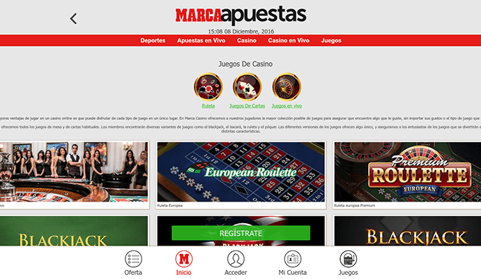 Marca apuestas juegos WinnerMillion com 621662