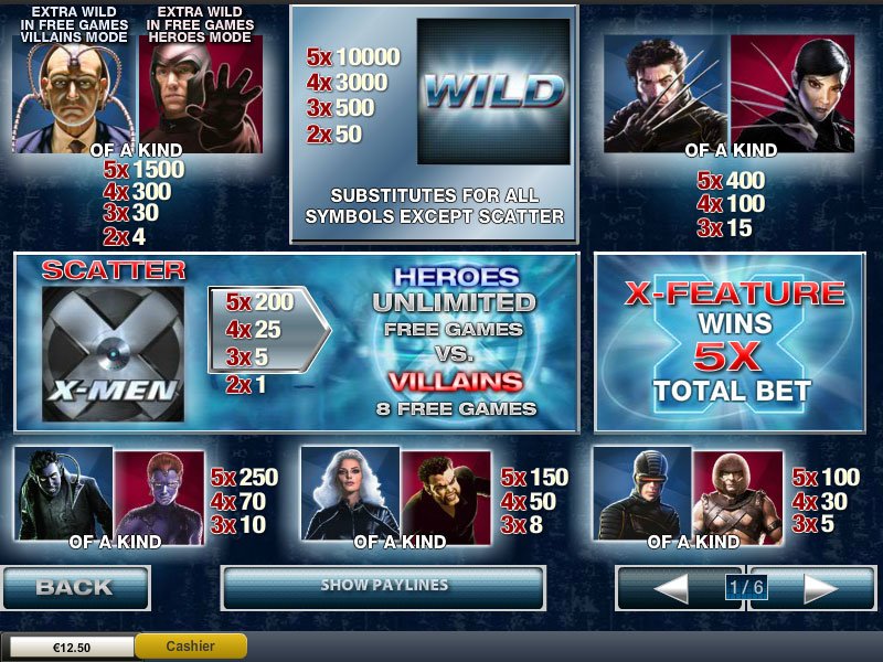 X Men gratis bonos 888 casino app 148392